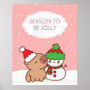 Search for capybara posters Xmas