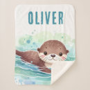 Search for otter blankets Illustration