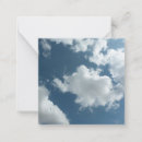 Search for white cloud note cards Blue