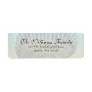 Search for beach shells return address labels Trendy