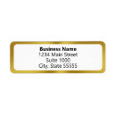 Search for 4 lines return address labels Elegant