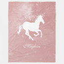 Search for unicorn blankets Pink