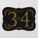 Search for 34th birthday invitations Elegant