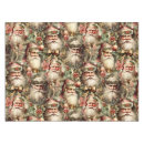 Search for victorian christmas tablecloths Santa claus