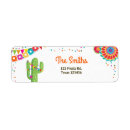 Search for mexican fiesta return address labels Cactus