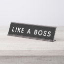 Search for funny boss name plates Self employed