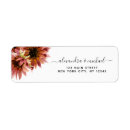 Search for country return address labels Flowers