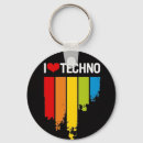 Search for techno key rings Music