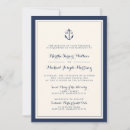 Search for monograms wedding invitations Nautical