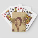 Search for waist up playing cards Looking at camera