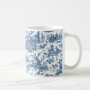 Search for blue and white mugs Toile de jouy
