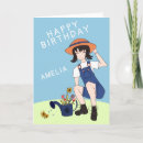 Search for girl watering flowers cards Cute