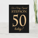 Search for stepson birthday cards For him