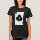 Search for ace of clubs tshirts Playing