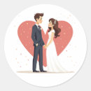 Search for bride and groom illustration stickers Anniversary