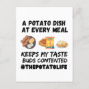 Search for potato postcards Dinner