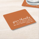 Search for script thanks coasters Orange
