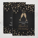 Search for toast birthday invitations Elegant