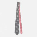 Search for coral and grey ties Pattern