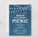 Search for family picnic invitations Rustic