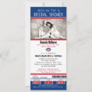 Search for ticket bridal shower invitations Unique