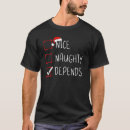 Search for dependent tshirts Santa