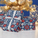 Search for red bird wrapping paper Nordic