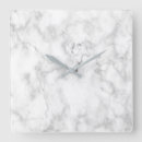 Search for faux marble clocks White