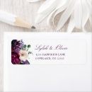 Search for pink lilies return address labels Elegant