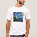 Search for van gogh tshirts Retro