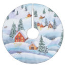 Search for travel tree skirts Watercolor