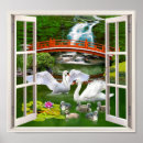 Search for beautiful swan art Pond