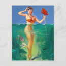 Search for up and fish postcards Swimming