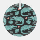 Search for crocodile christmas tree decorations Seamless