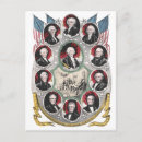 Search for the president postcards George washington