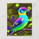 Search for brightly postcards Blue