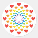 Search for rainbow wedding stickers Girly