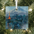 Search for tokyo japan christmas tree decorations Mt fuji