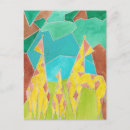 Search for giraffe postcards Green