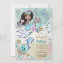 Search for black mermaid invitations Party