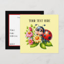 Search for insects square invitations Cute