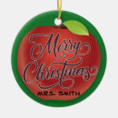 Search for apples christmas tree decorations Teacher
