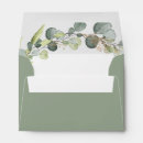 Search for sage green wedding envelopes Modern