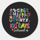 Search for alphabet round stickers Education