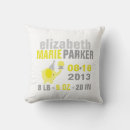 Search for birth announcement cushions Boys
