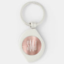 Search for gold letter key rings Monogrammed