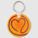 Search for mail rounded key key rings Heart