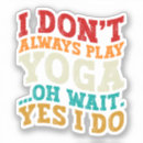 Search for spiritualism stickers Yoga