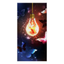 Search for light bulb posters Black