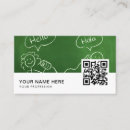 Search for bilingual business cards Communication